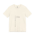 VØA NO.03 — "Conserving Energy" Women's Minimalist Statement Tee