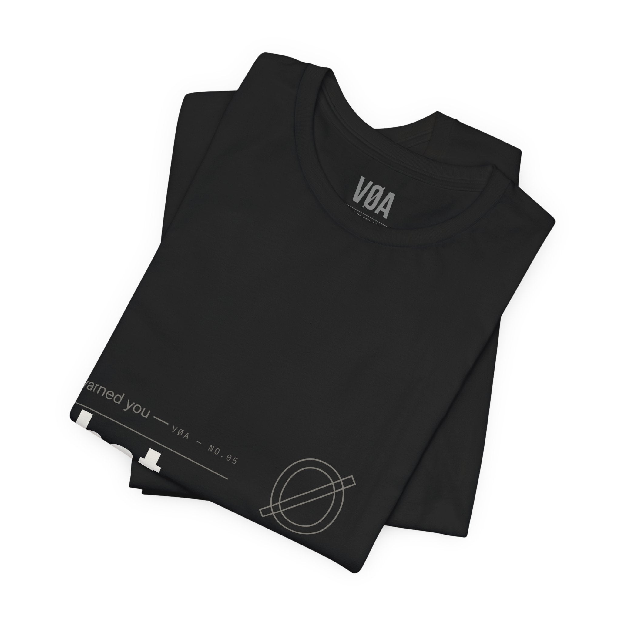 VØA NO.05 — "That Counts" Men's Typographic Streetwear Tee