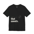 VØA NO.05 — "That Counts" Men's Typographic Streetwear Tee